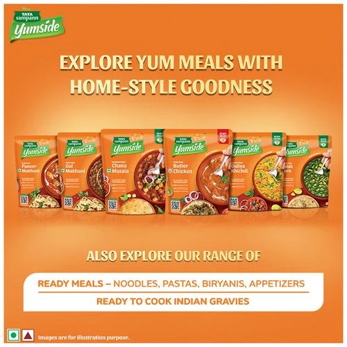 Tata Sampann Yumside Delhi Style Dal Makhani -Ready To Eat Meal, 285 g-10.webp